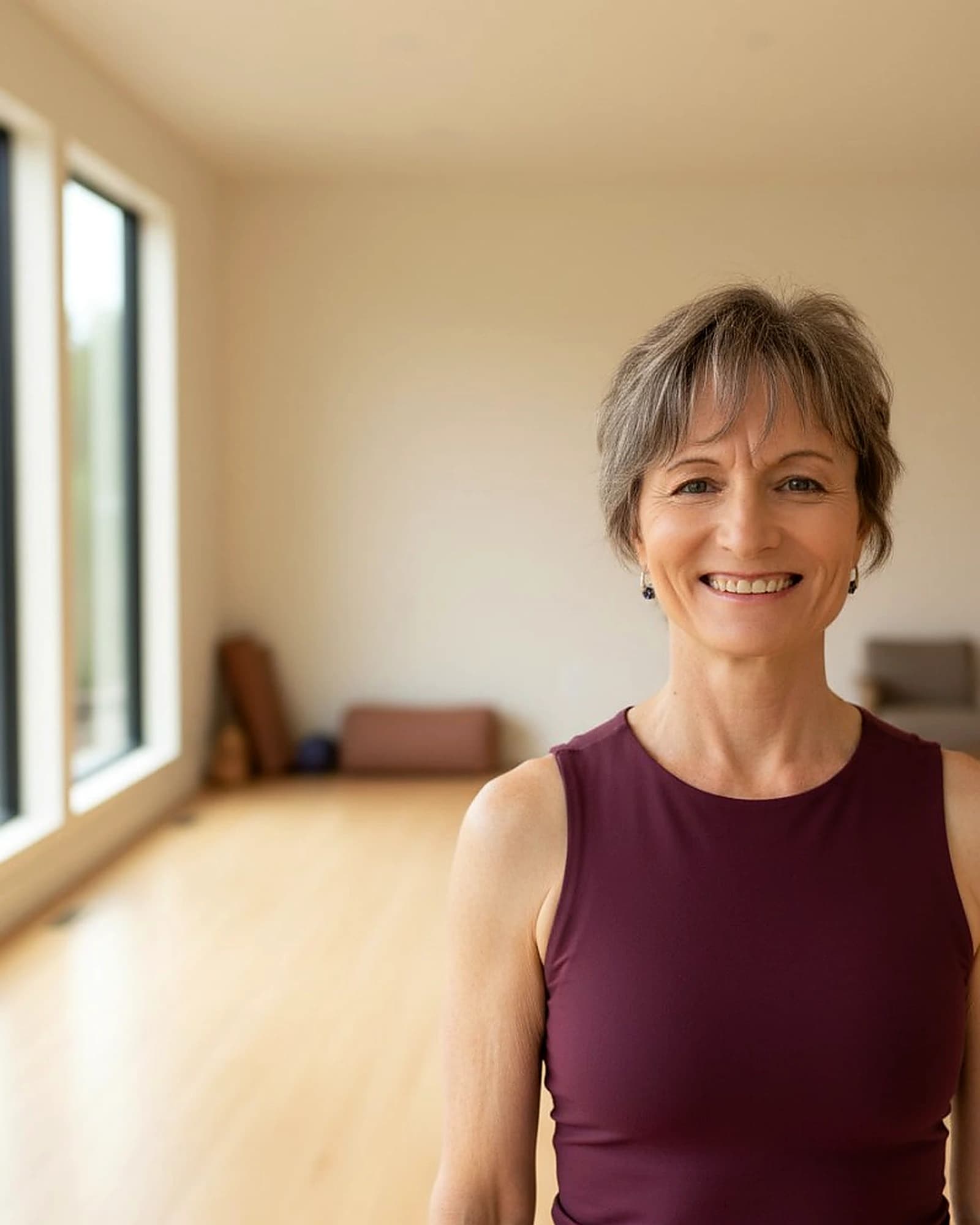 Betsy Walker, health coach, in her Centennial studio